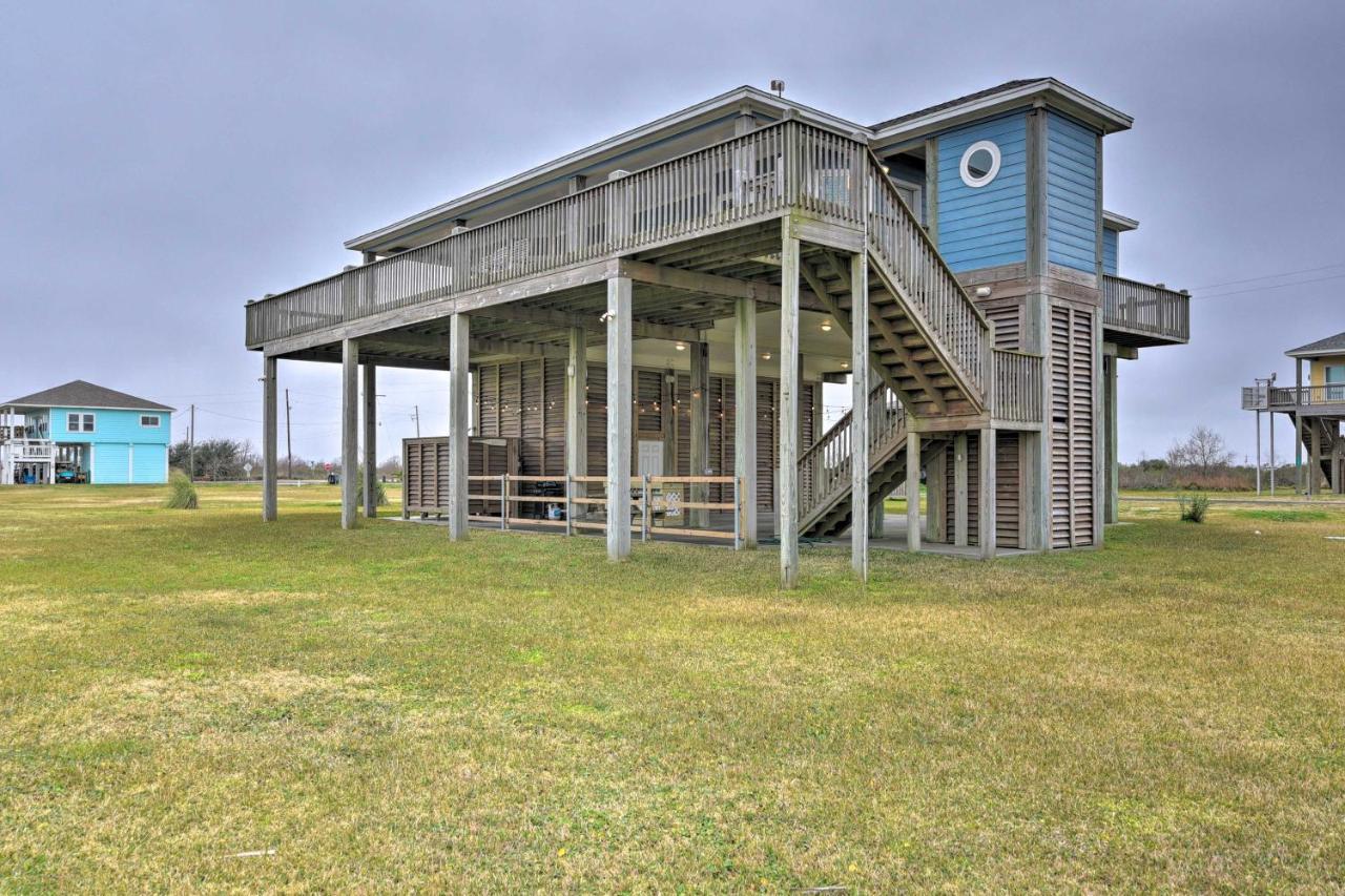 Coastal Port Bolivar Home - Walk To Beach! Εξωτερικό φωτογραφία